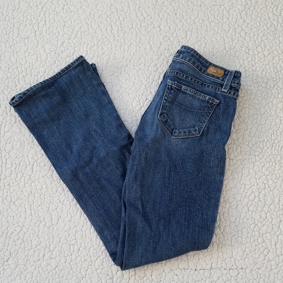 Paige Jeans Women's 26 Classic Rise Boot Hollywood - Picture 1 of 5